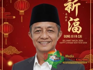 Supriyadi Ellyyas Ucapkan Selamat Tahun Baru Imlek 2026, 2577 Kongzili