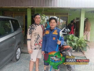 Damkarmat Sektor Samuda Evakuasi Laporan Ular King Cobra di Basirih Hilir