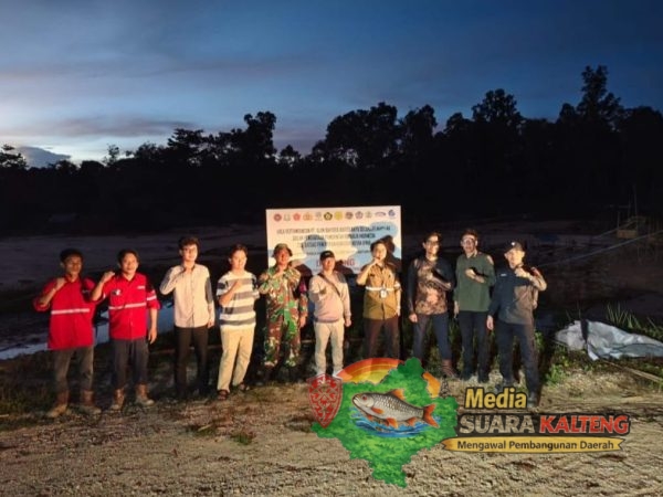 Satgas PKH Halilintar Pasang Plang Penguasaan di Area PT ABBR Barito Utara