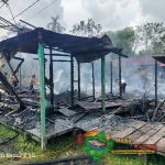 Kebakaran Dua Rumah Kosong di Desa Batuah Berhasil Dipadamkan, Diduga Akibat Korsleting Listrik