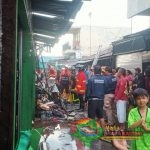 Si Jago Merah Hanguskan Lima Toko di Pasar Blok R Kapuas