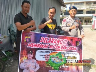 Satpolairud Polres Kotim Gencar Patroli Perairan, Wujudkan Kamtibmas Sungai Mentaya Tetap Kondusif