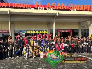 171 Jamaah Haji Kotim Diberangkatkan dari Bandara H. Asan Sampit dalam Dua Kloter