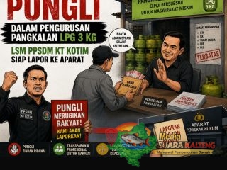 Diduga Ada Pungli dalam Pengurusan Pangkalan LPG 3 Kg, LSM PPSDM KT Kotim Siap Lapor ke Aparat