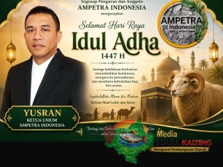 Ketua Umum AMPETRA Indonesia: Semoga dengan Semangat Berkurban, AMPETRA Indonesia Dapat Berkontribusi serta Membawa Kemajuan Bagi Negeri