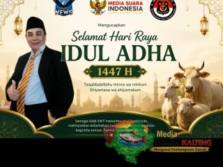 Tenor Amin Sutanto: Makna Idul Adha 1447 H Jadi Peneduh bagi Sesama