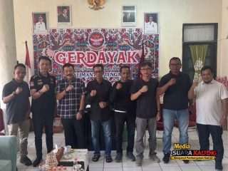 Pengurus AMPETRA Indonesia DPW Kalteng Bersilaturahmi dan Memohon Arahan Ketua Dewan Penasehat
