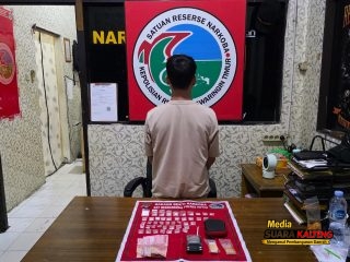 Edarkan Sabu di Toko Vapor, Terduga Pelaku Diringkus Satresnarkoba Polres Kotim