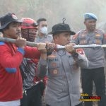 Operasi Kontingensi Aman Nusa II-A 2026, Polres Kotim dan BPBD Padamkan Karhutla di Baamang Hulu