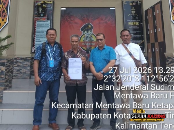 Sengketa Lahan Warga dan PT TASK III Kembali Disidangkan, Dugaan Pemalsuan Tanda Tangan Dilaporkan ke Polres Kotim