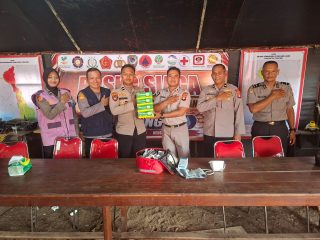 Demi Tugas Maksimal, Polres Seruyan Beri Dukungan Mental kepada Personel Siaga Karhutla